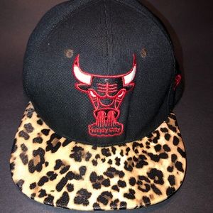 New Era Chicago Bulls Cheetah Print Fitted Cap